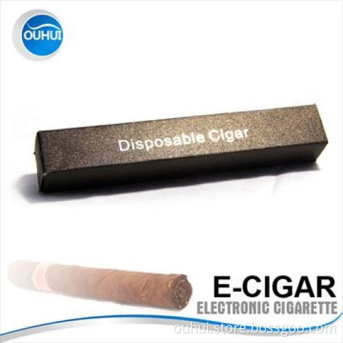 Soft tip disposable e-cigar